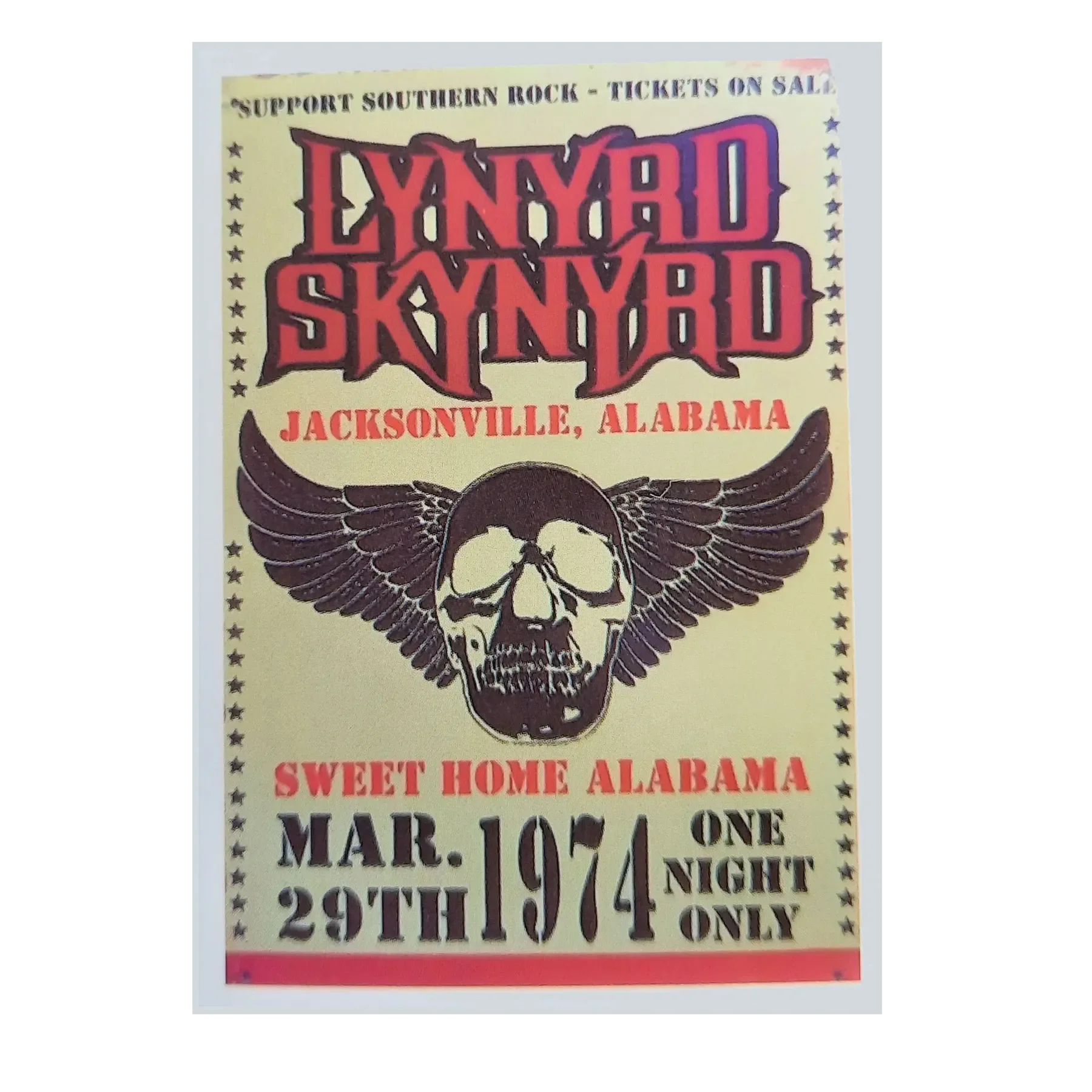 Autocollant Lynyrd Skynyrd - Sweet Home Alabama in Jacksonville