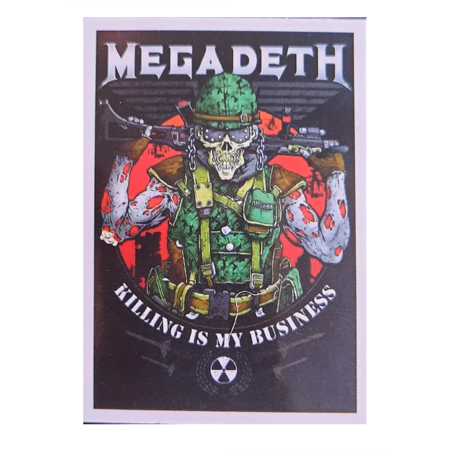 Autocollant Megadeth - Killing is my business
