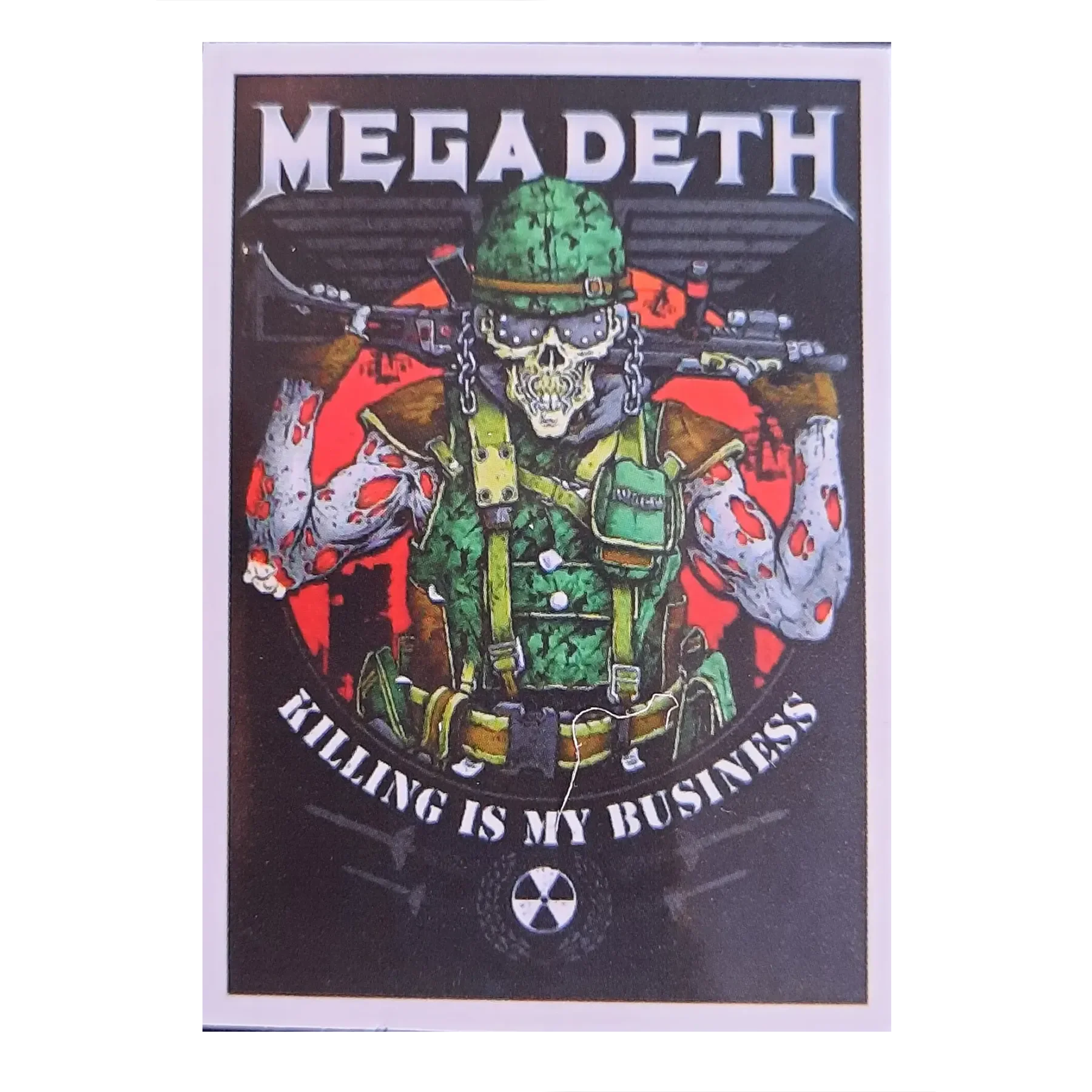 Autocollant Megadeth - Killing is my business
