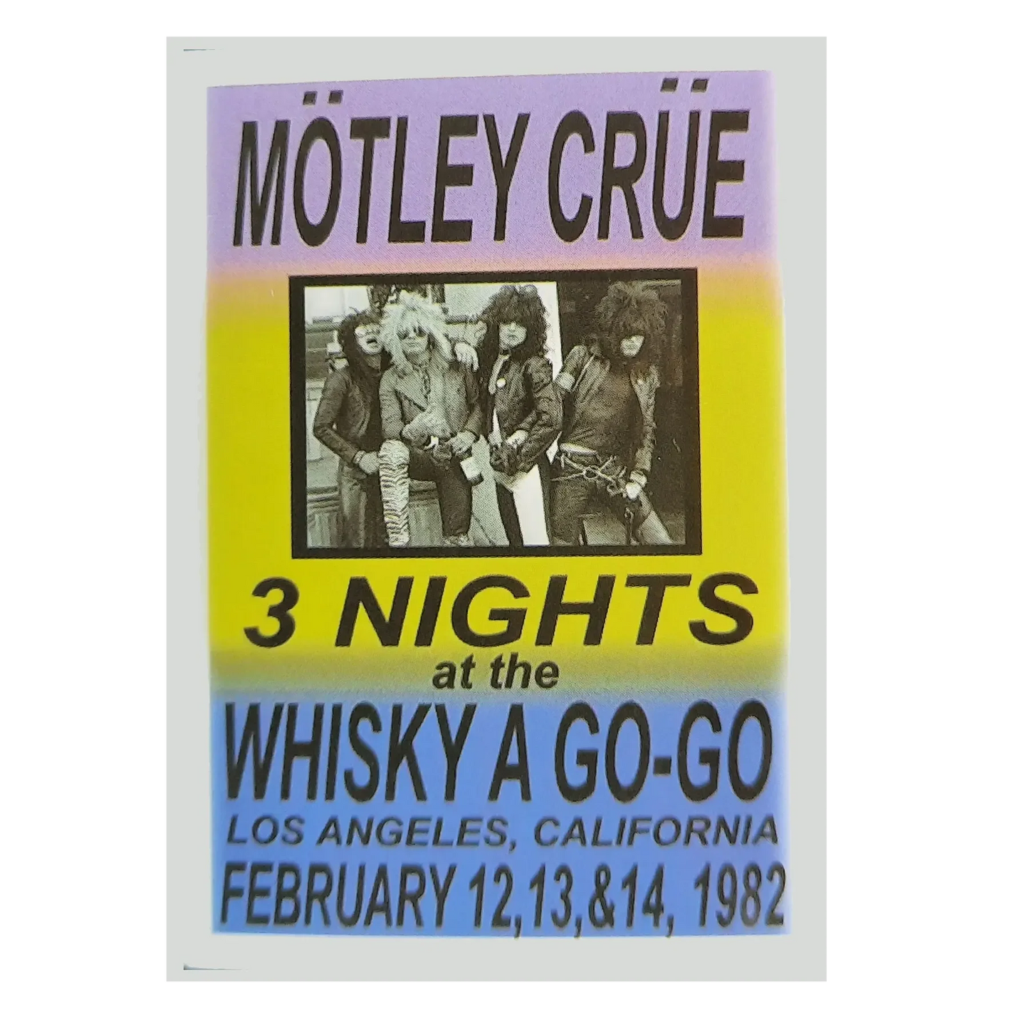 Autocollant Mötley Crüe - Whisky A Gogo