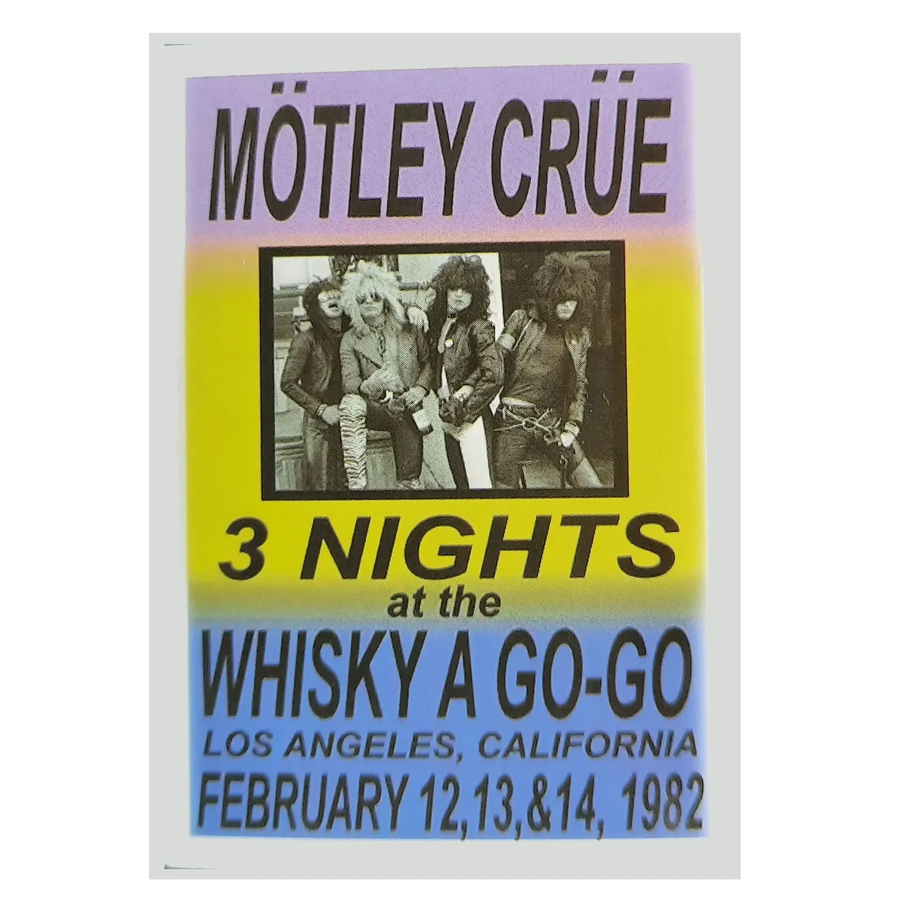 Autocollant Mötley Crüe - Whisky A Gogo