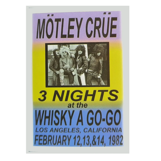 Autocollant Mötley Crüe - Whisky A Gogo