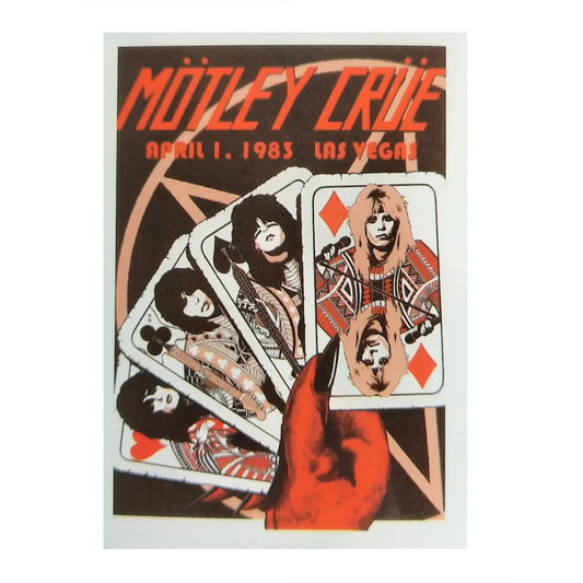 Autocollant Mötley Crüe at Las Vegas