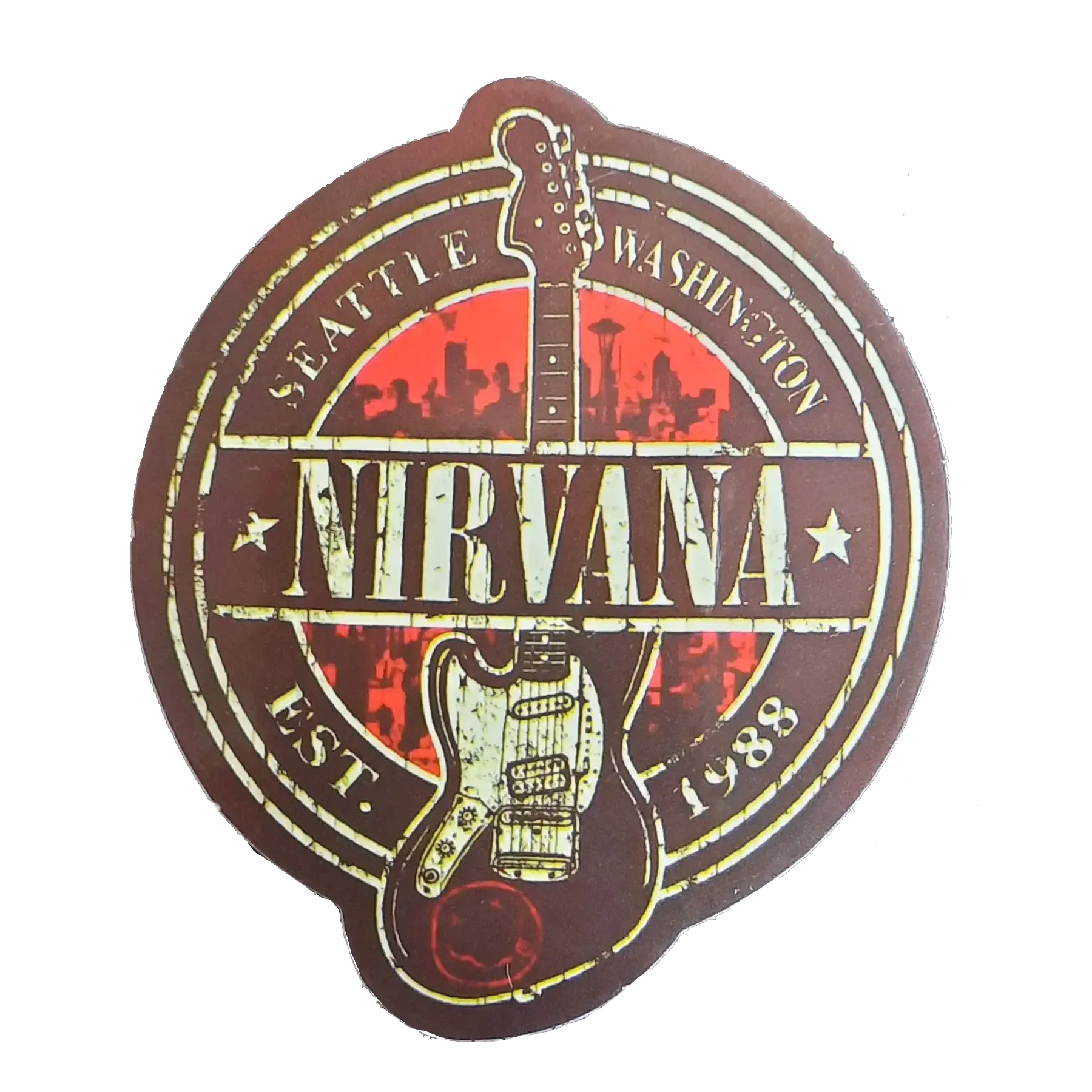 Autocollant Nirvana - Est. 1988