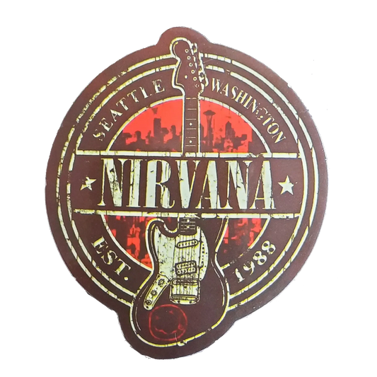 Autocollant Nirvana - Est. 1988