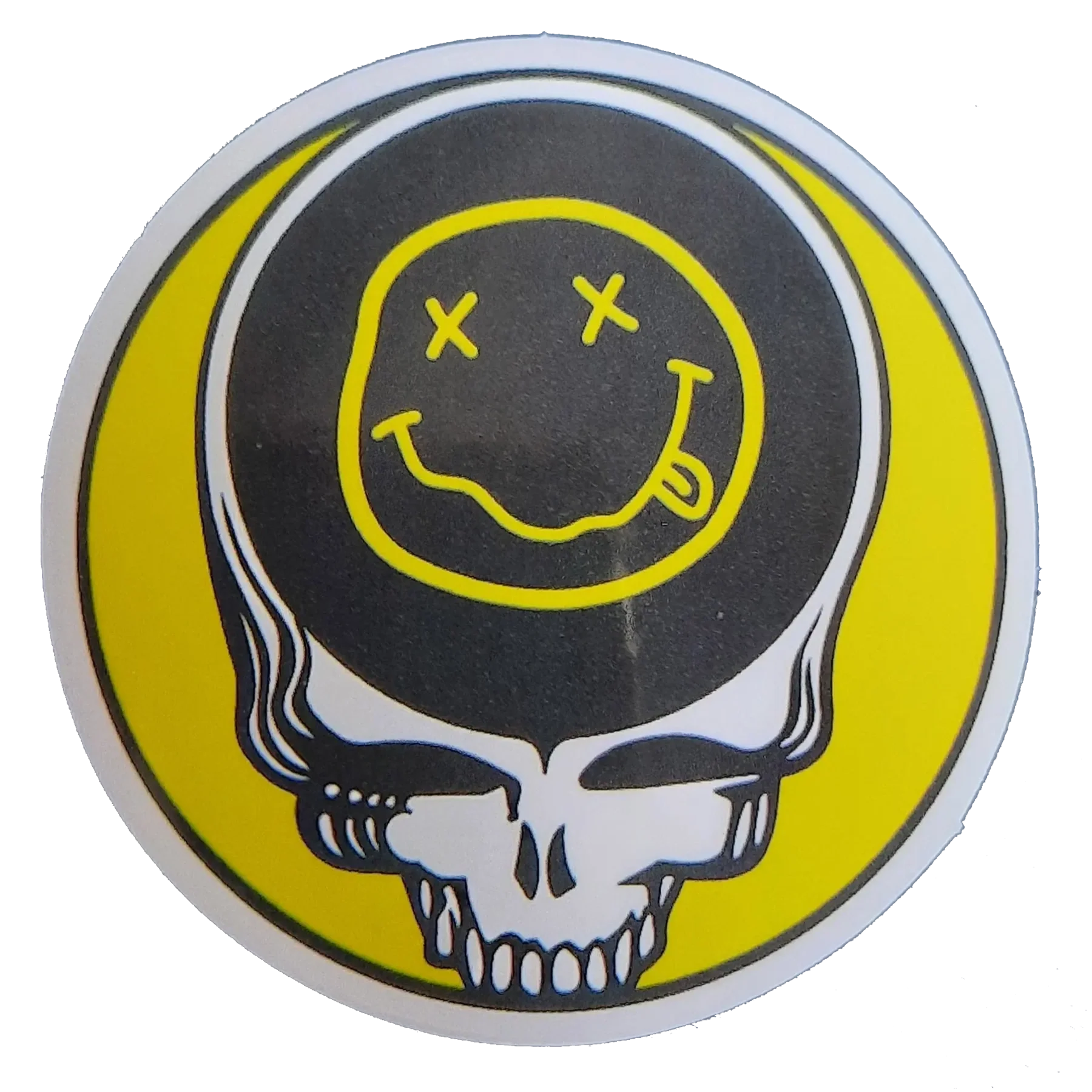 Autocollant Nirvana - Grateful Smiley