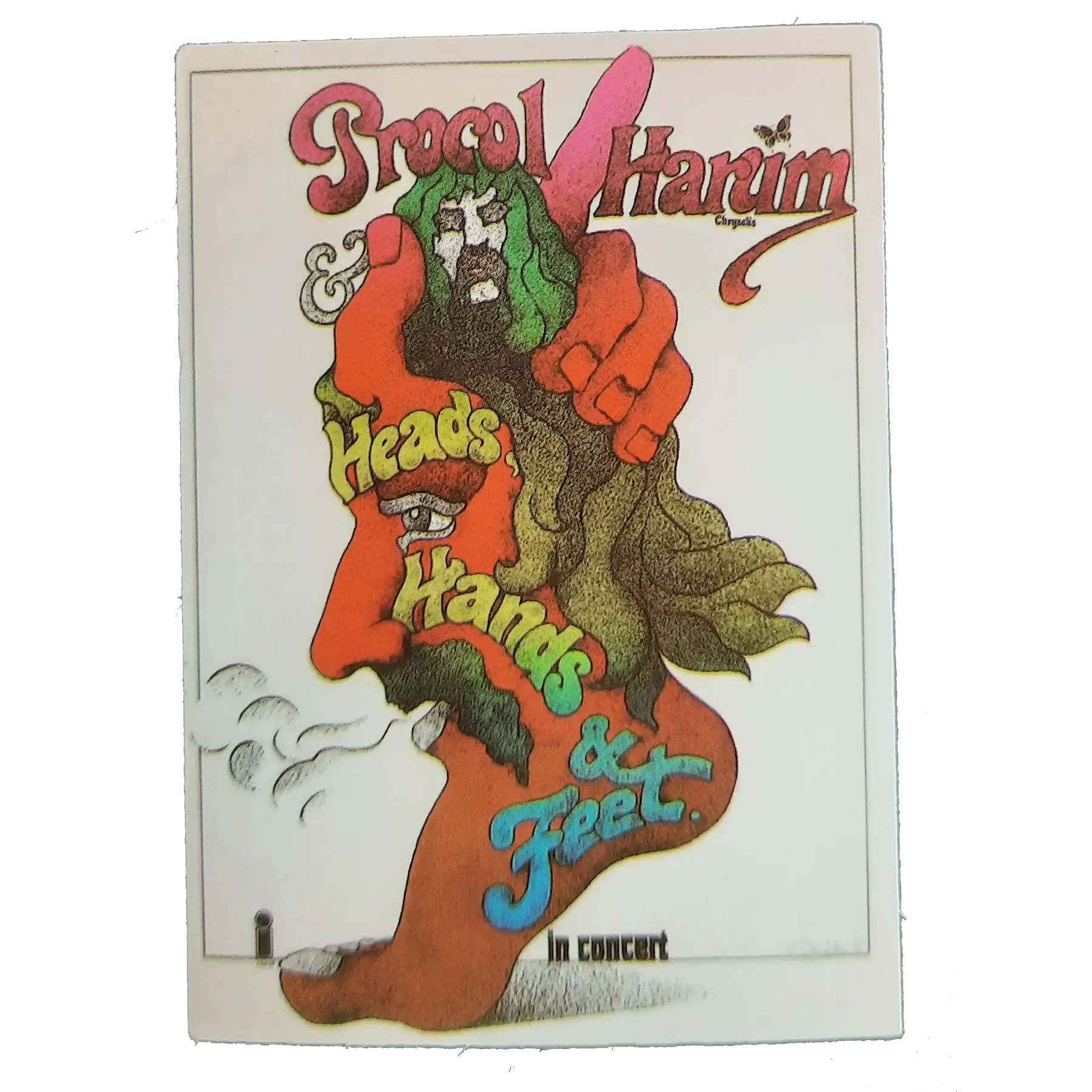 Sticker Procol Harum - Heads, Hands & Feet