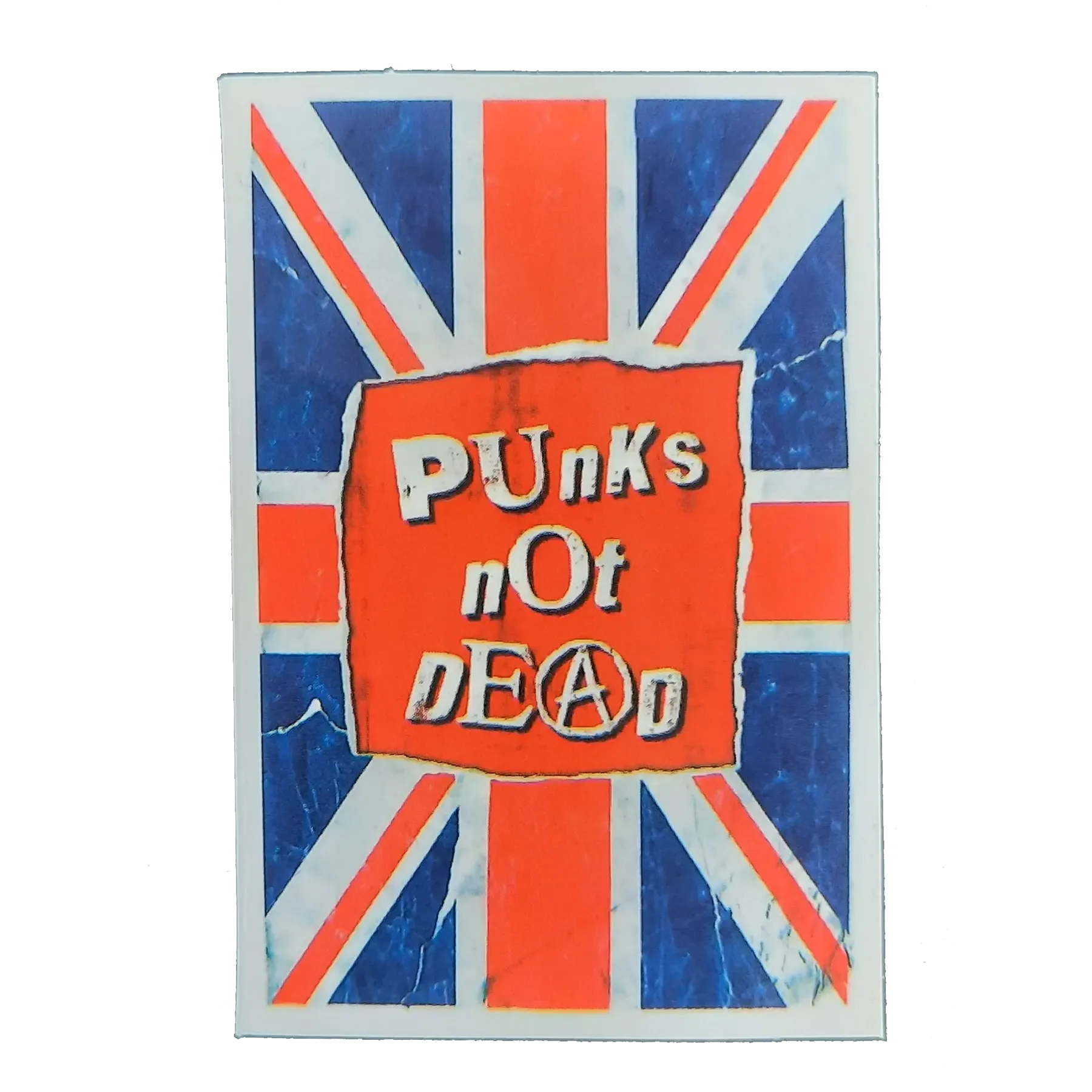 Autocollant Punks Not Dead