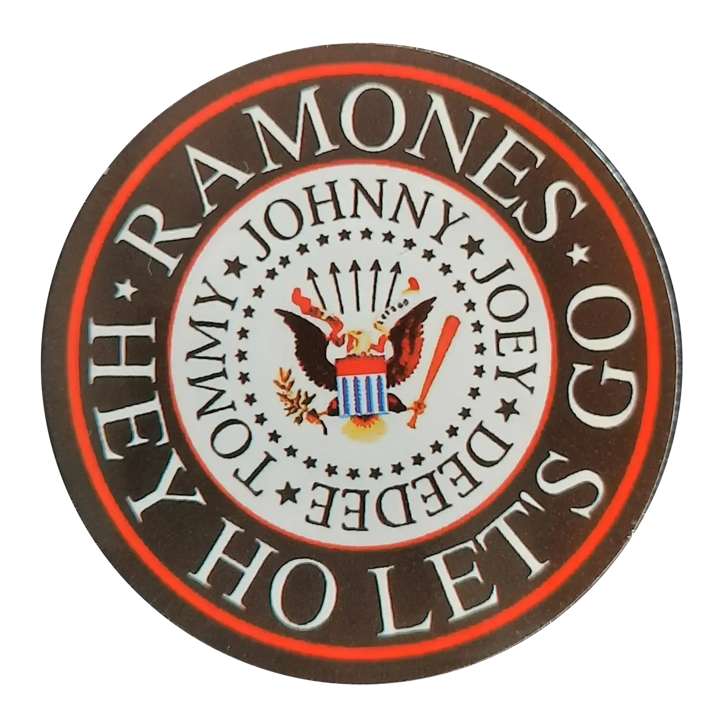 Autocollant Ramones - Hey Ho Let's go