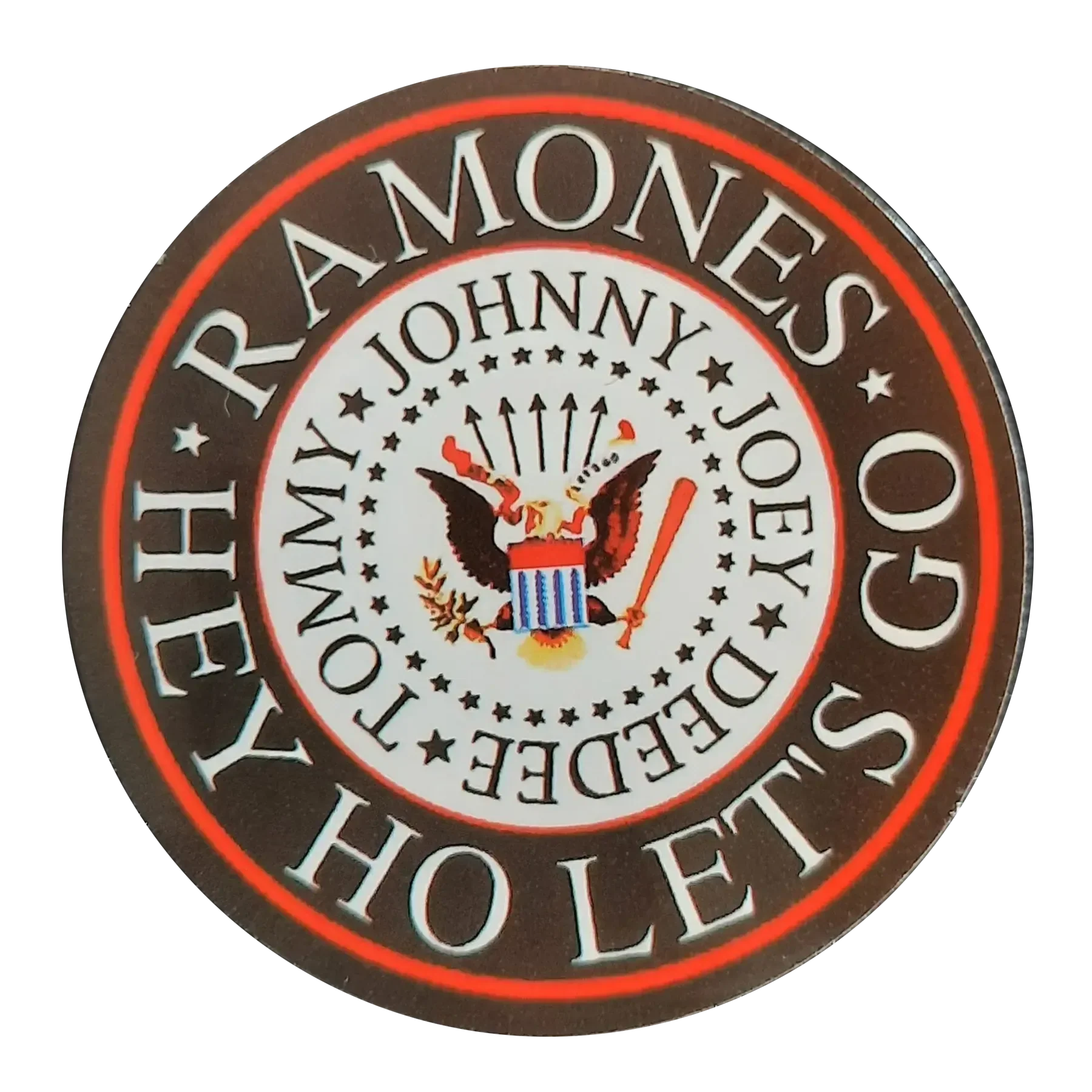 Autocollant Ramones - Hey Ho Let's go