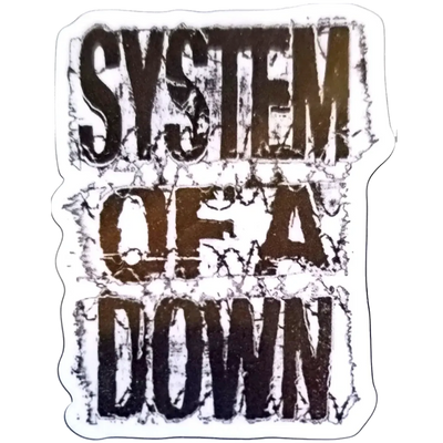 Autocollant System of a Down - Logo