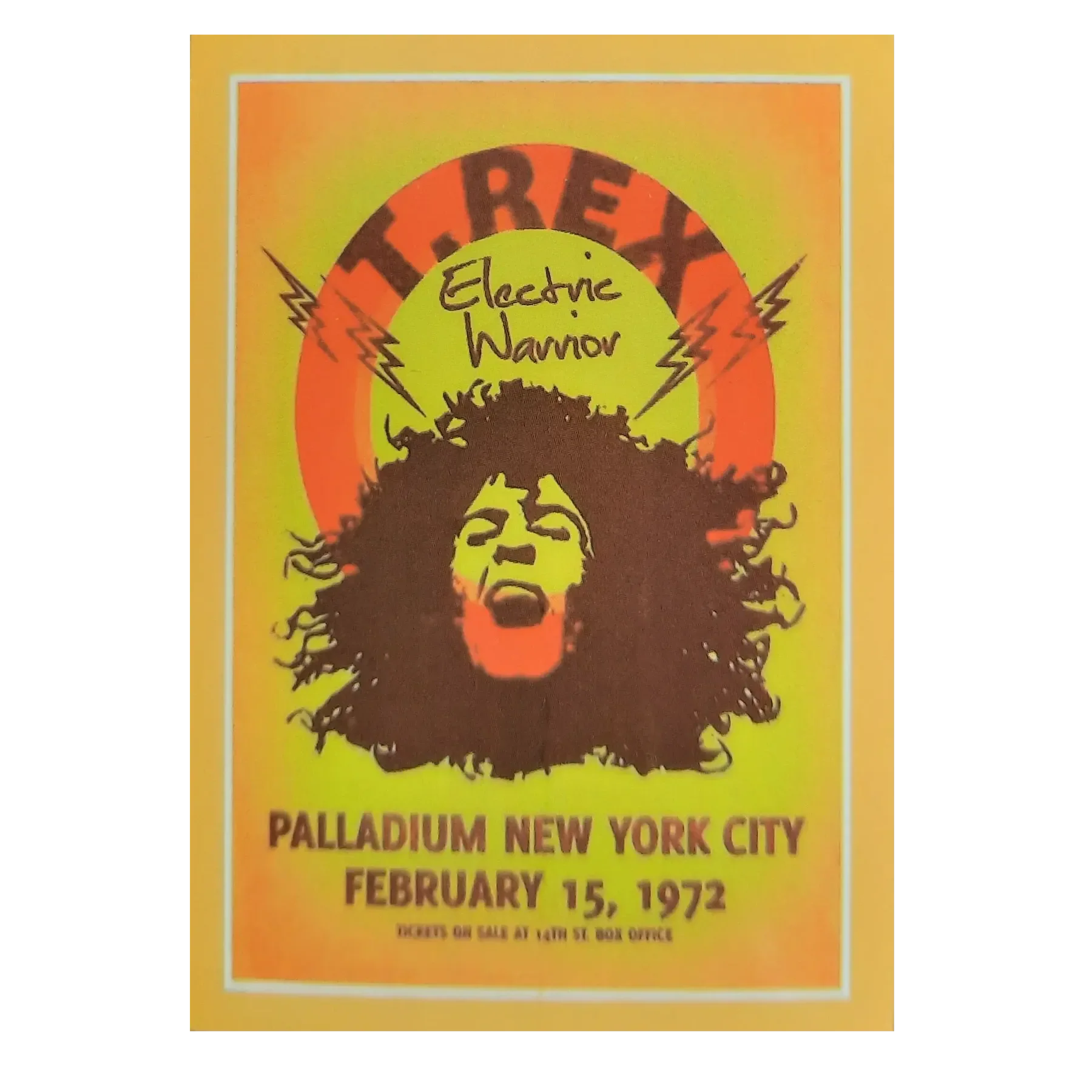 Sticker T.Rex - Electric Warrior