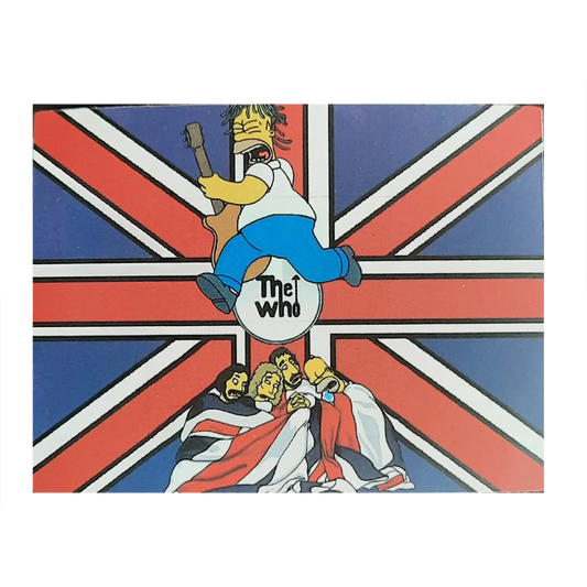 Autocollant Who - Simpsons