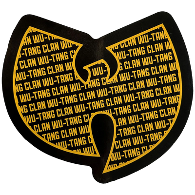 Sticker Wu-Tang Clan - Typo