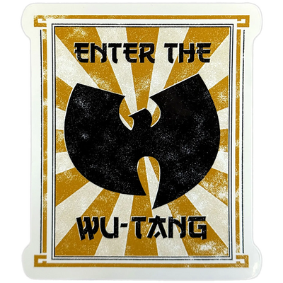 Sticker Wu-Tang Clan - Enter the Wu-Tang