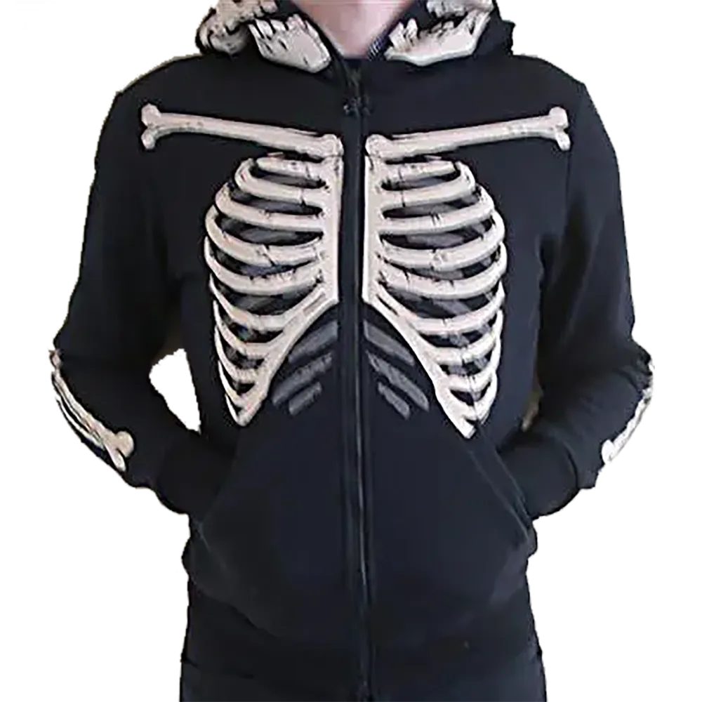 Sweat shirt Skull intégral (zip)