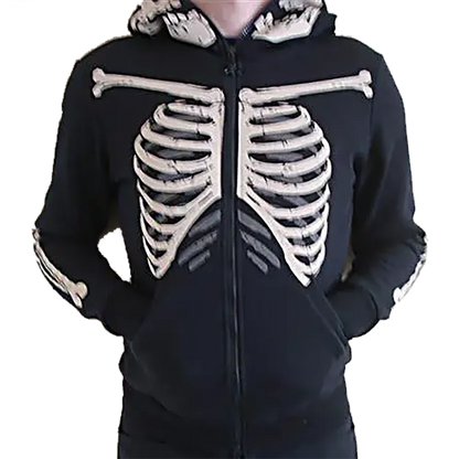 Sweat shirt Skull intégral (zip)
