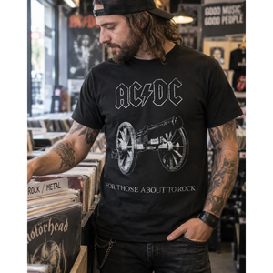 T-shirt AC/DC - For those about to Rock ⚡ - vue 2
