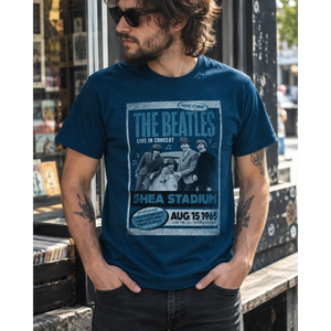 T-shirt Beatles - Shea stadium - vue 2