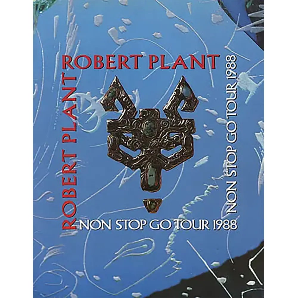 Programme officiel Robert Plant Non stop go tour 1988