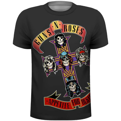 T-shirt Guns n Roses - Appetite for Destruction [Sublimation] | Guns n Roses T-shirt - Appetite for Destruction [Sublimation]