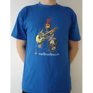 T-shirt Musik Machine (bleu)
