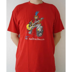 T-shirt Musik Machine (rouge)