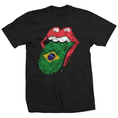 T-shirt Rolling Stones - Langue Brésil | Rolling Stones T-shirt - Brazilian Tongue