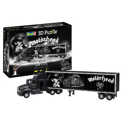 Vue complète du camion Motorhead une fois monté – modèle 3D à collectionner