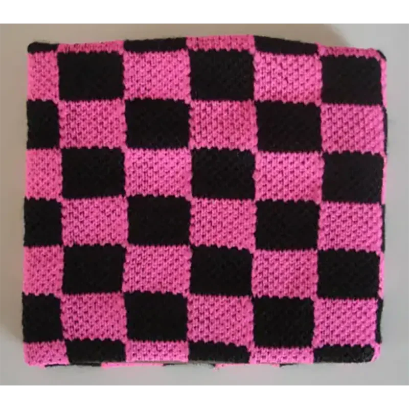 Poignet Damier rose & noir